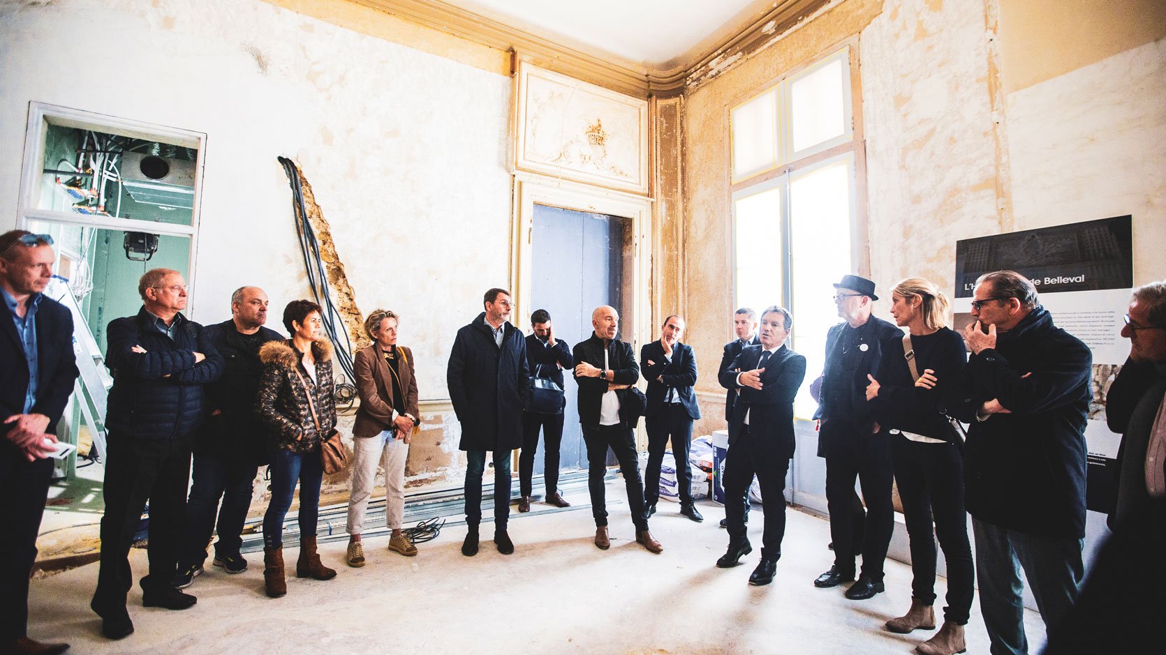 visite de chantier hotel richer de belleval